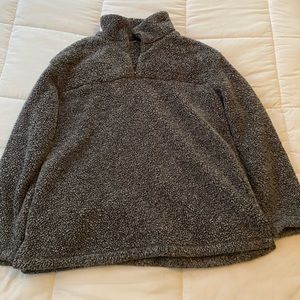 Fluffy Grey Pullover